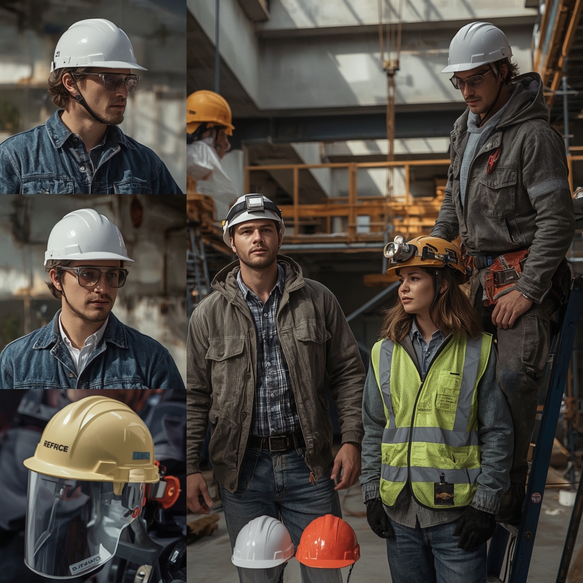 Cască și costum rezistente